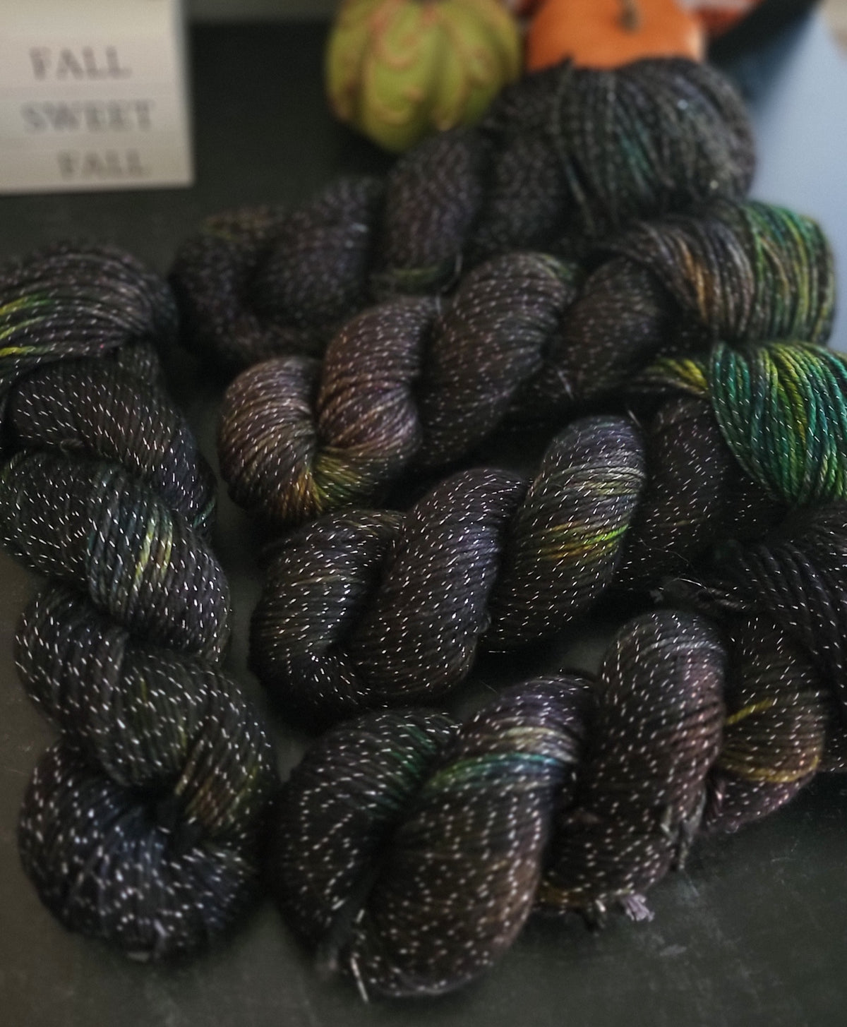 Oopsie Black Multi DK Sparkle  / Ready to Ship