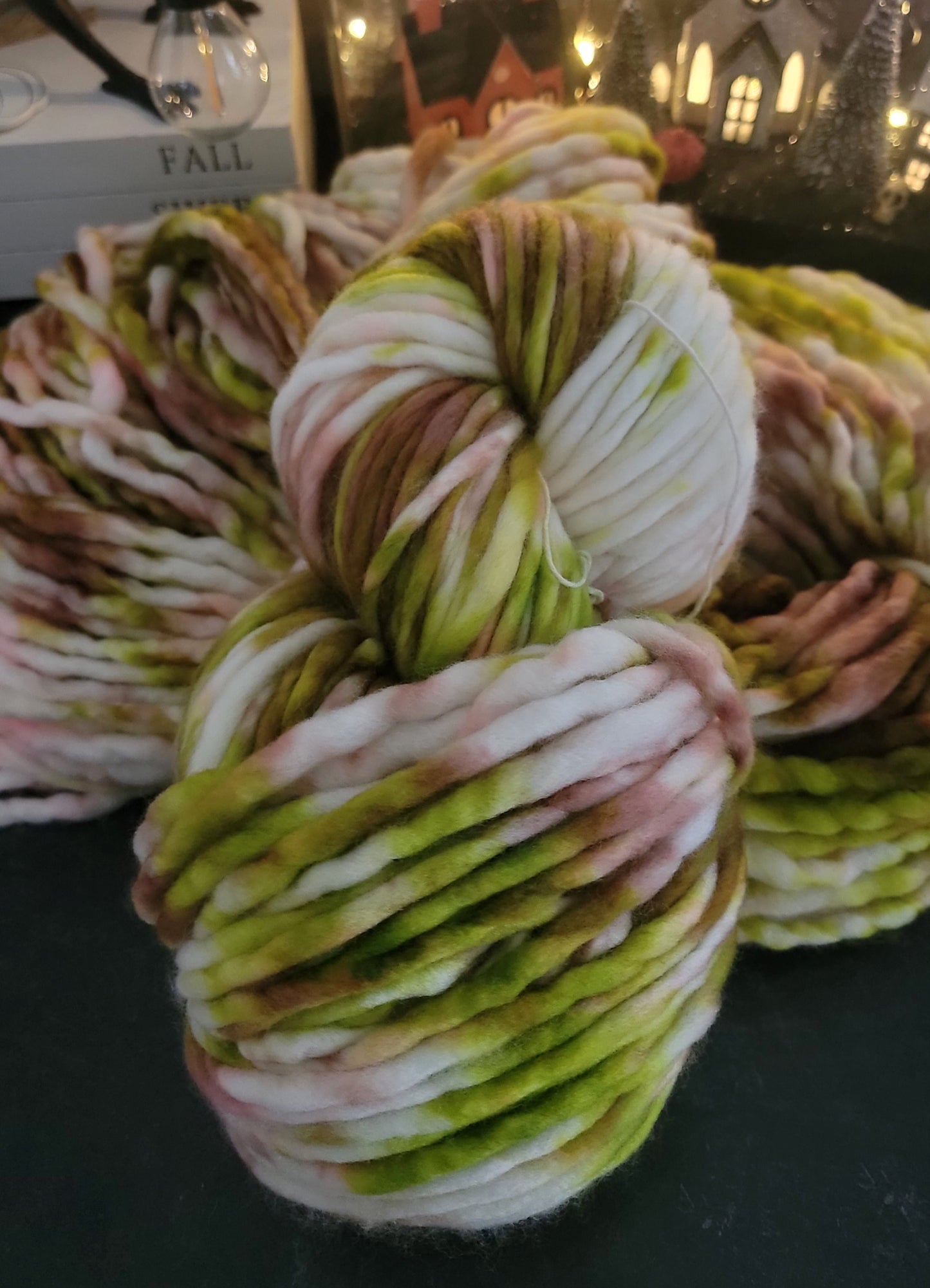 OOAK Chartreuse Super Bulky 141 / Ready to Ship