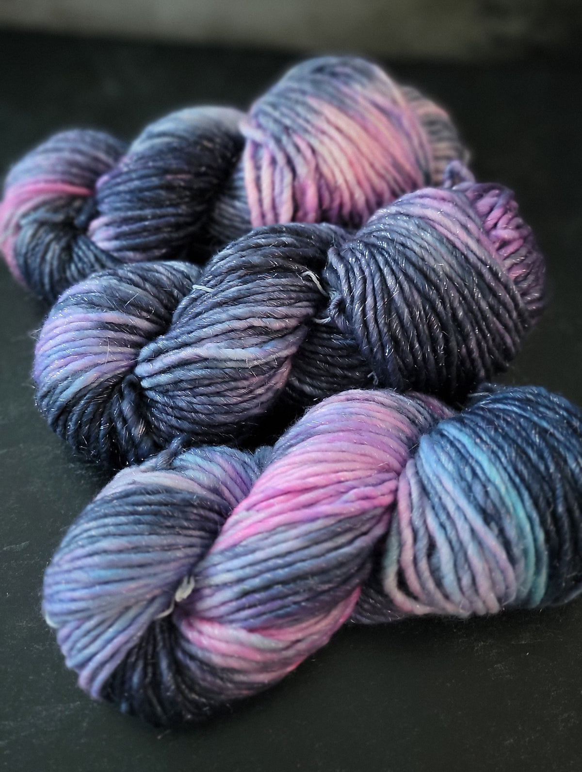 The Crow Flies SBL130 SHIMMER (lite super bulky) / Ready to Ship
