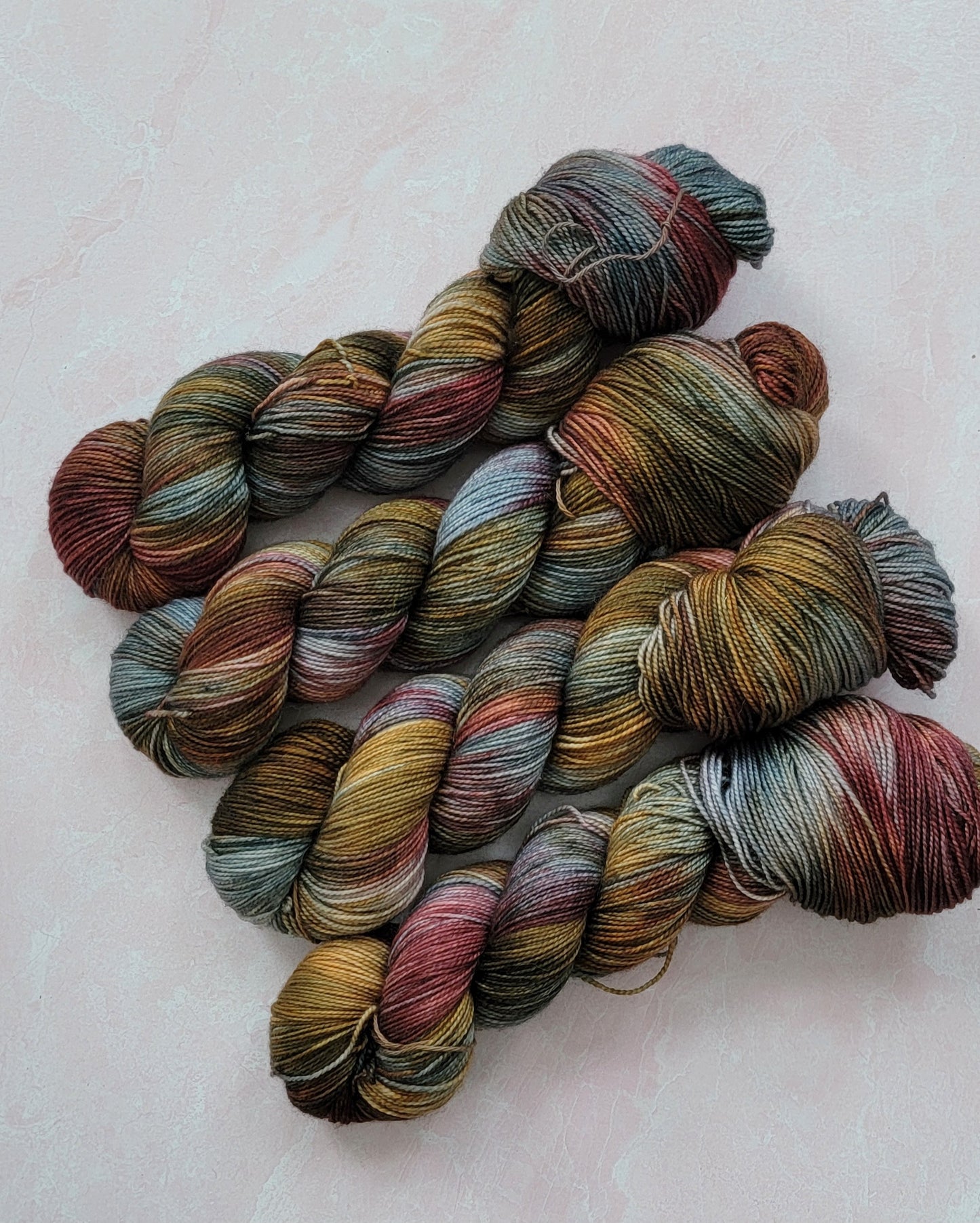 Holidays and Highlands (lighter) Sock Weight 2ply / Ready to Ship