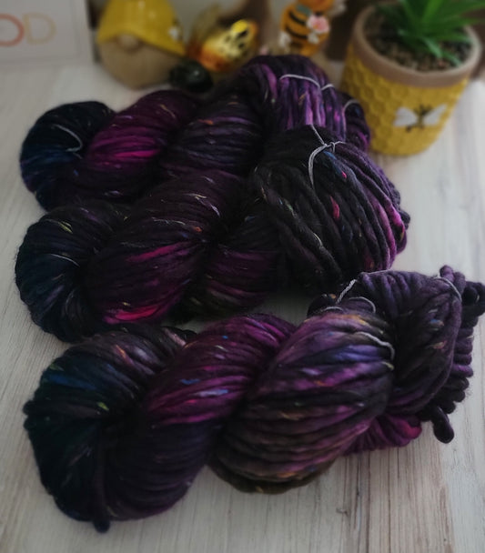 Dyepan Disaster Neon Tweed Super Bulky / Ready to Ship