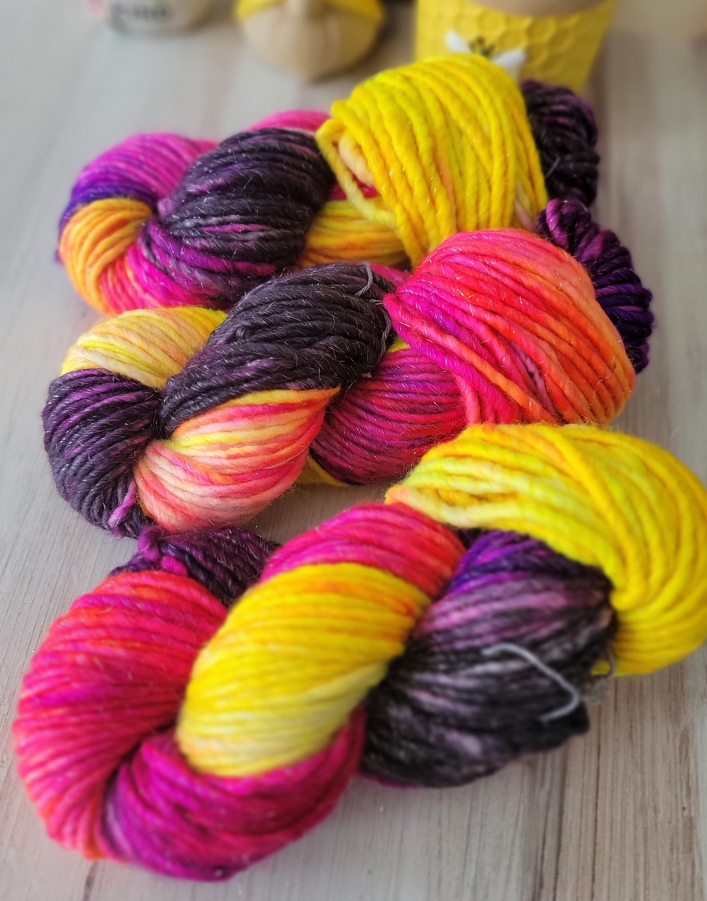 OOAK Magic SBL130 SHIMMER (lite super bulky) / Ready to Ship