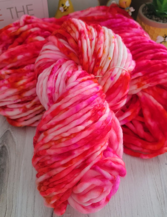 Cherry Cream Slushie Super Bulky SB141 / Ready to Ship