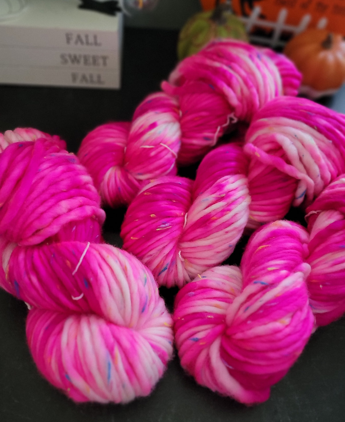 BATR Neon Tweed Super Bulky / Ready to Ship