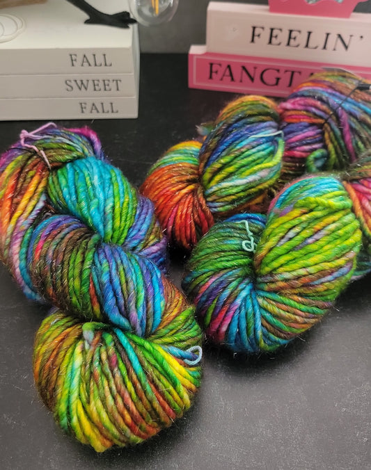 I Speak for the Trees SBL130 SHIMMER (lite super bulky) / Ready to Ship